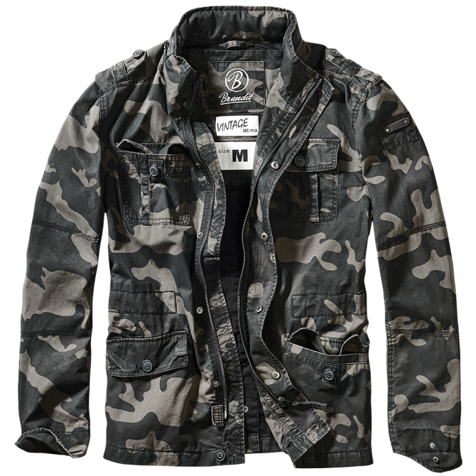 Brandit M65 Britannia Jacket - Dark Camo (3116-4)