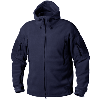 navy blue fleece pullover