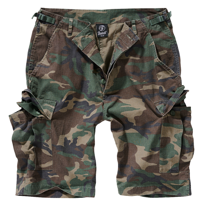 Brandit BDU Ripstop Shorts - Woodland (2019-10)