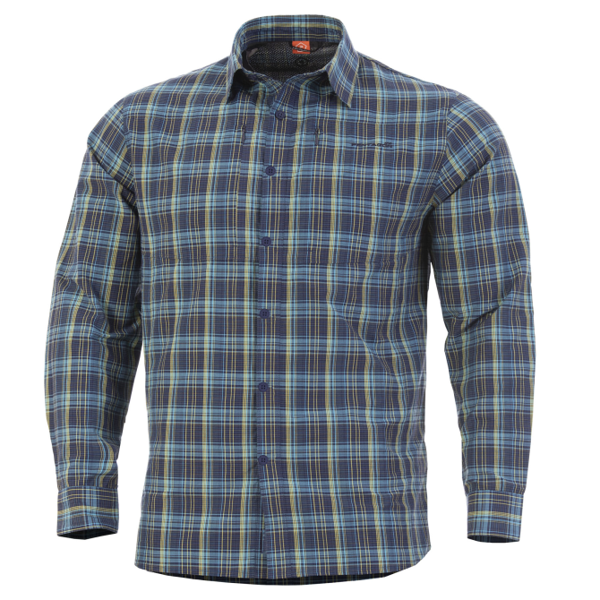 Pentagon QT Tactical Shirt - Blue Checks (K02015-05)