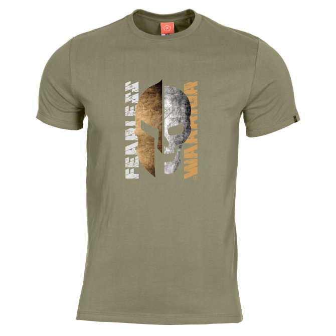 Pentagon Ageron Fearless Warrior T-Shirt - Olive (K09012-FE-06)