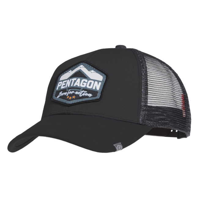 Pentagon Era Trucker Cap - Born - Black