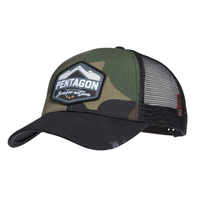 Pentagon Era Trucker Cap - Born - Woodland