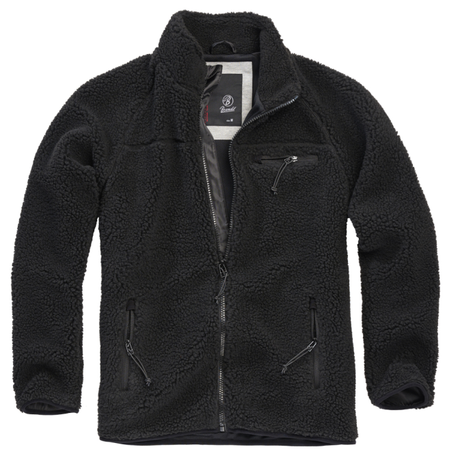 Brandit Teddyfleece Jacket - Black (5021.2.M)