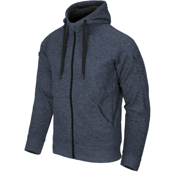 Helikon Covert Tactical Hoodie (FullZip) - Melange Blue