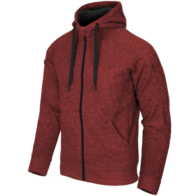 Helikon Covert Tactical Hoodie (FullZip) - Melange Red