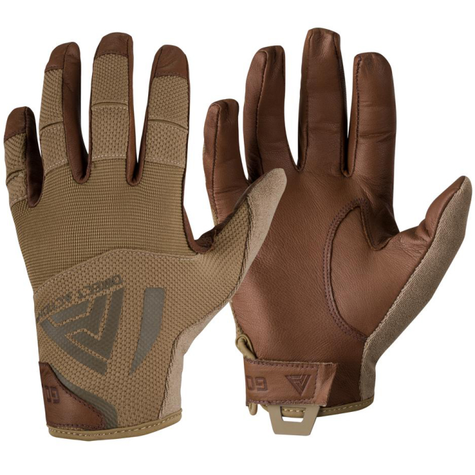 Direct Action Tactical Hard Leather Gloves - Coyote