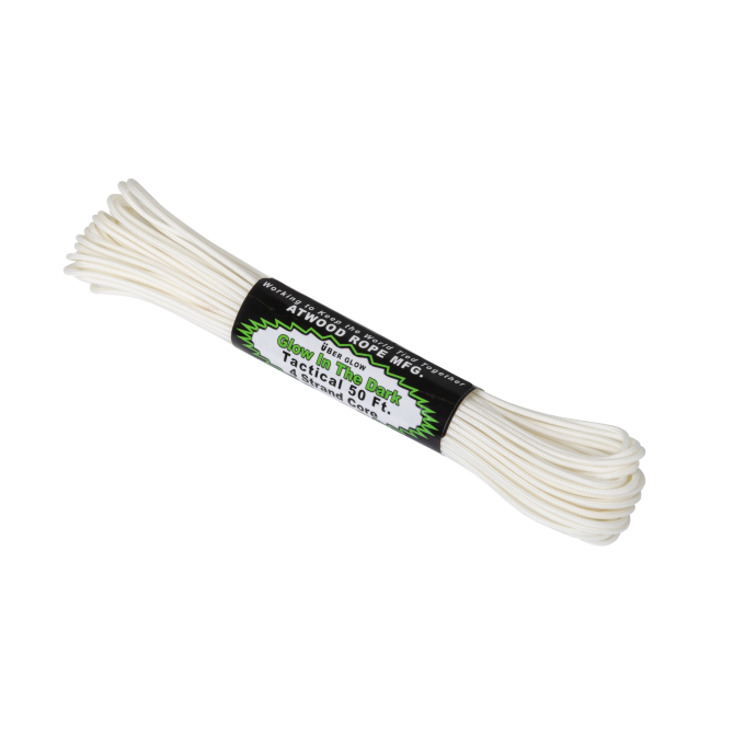 Atwood Tactical 275 Cord 2.4 mm (50ft) - Glow In The Dark