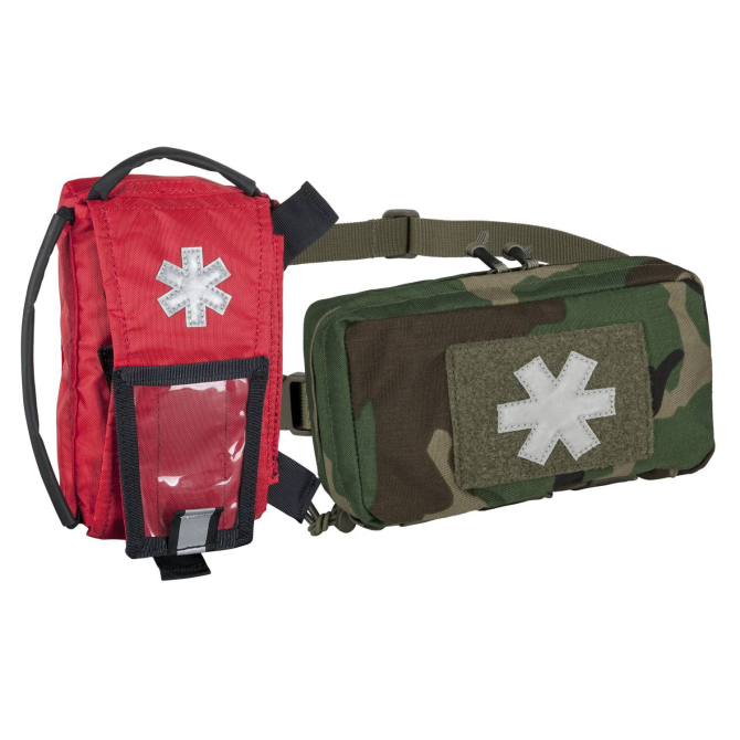 Helikon Modular Individual Med Kit Pouch - US Woodland