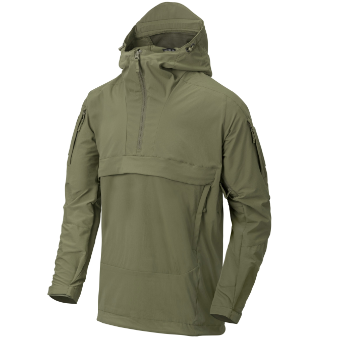 Helikon Mistral Anorak Softshell Jacket - Adaptive Green