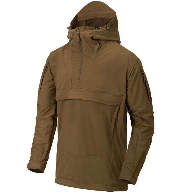 Helikon Mistral Anorak Softshell Jacket - Mud Brown