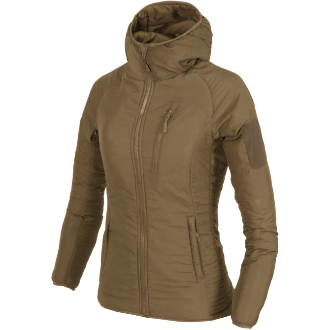 Helikon Womens Wolfhound Hoodie - Climashield Apex - Coyote