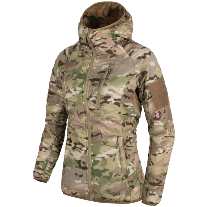 Helikon Womens Wolfhound Hoodie - Climashield Apex - Camogrom