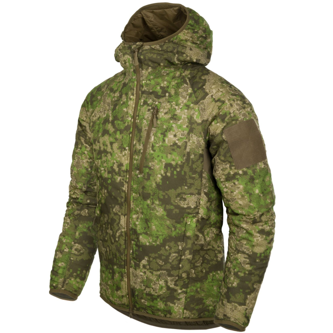 Helikon Wolfhound Hoodie Jacket - Climashield Apex - PenCott Wildwood