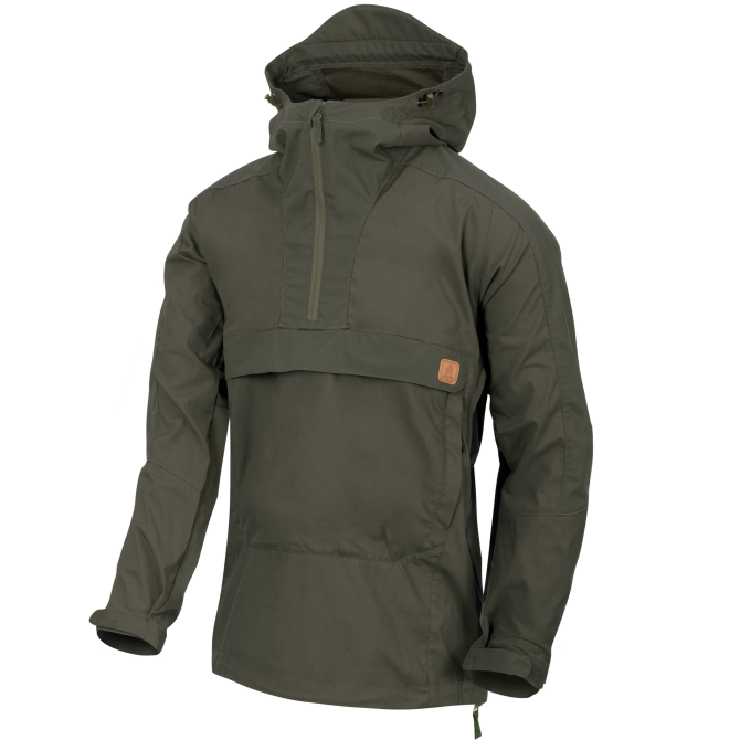 Helikon Woodsman Anorak Jacket - Taiga Green