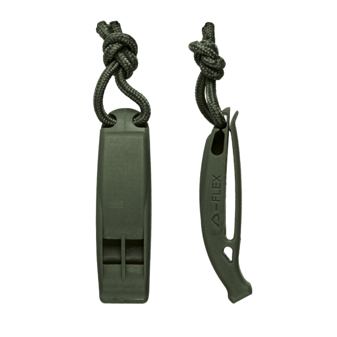 Mil-Tec Signal Whistle Tactical Molle 2 pcs - Olive Drab (16328601)