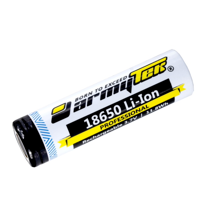 Armytek Battery Unprotected - 18650 LI-ION - 3200 mAh