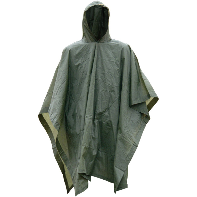 Mil-Tec Poncho Vinyl 1,5mm - Olive (10633001)