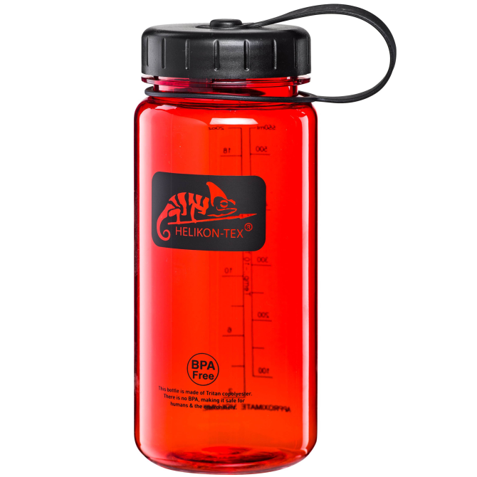 Helikon Tritan Wide Mouth Bottle (550 ml) - Red