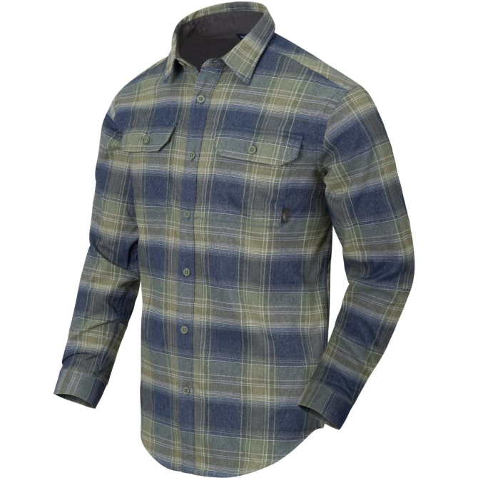 Helikon Greyman Shirt - Blast Blue Plaid