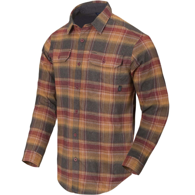 Helikon Greyman Shirt - Amber Plaid