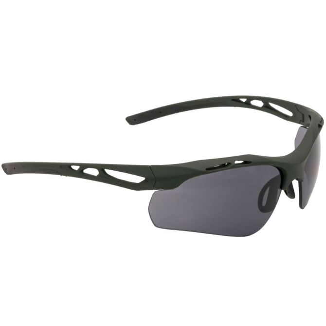 Swiss Eye Attac Tactical Spectacles - Rubber Green (40393)