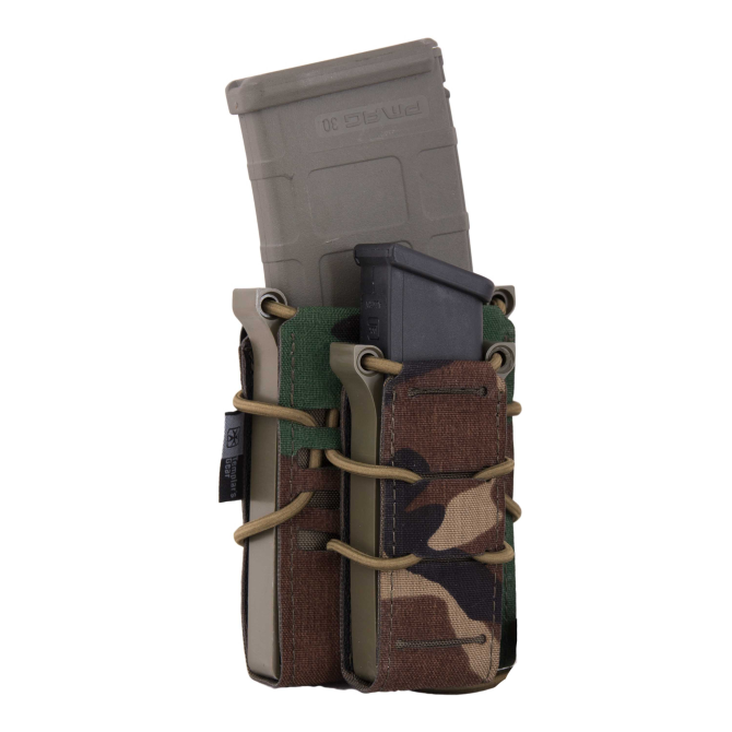 Templars Gear Fast Magazine Rifle+Pistol Pouch - US Woodland