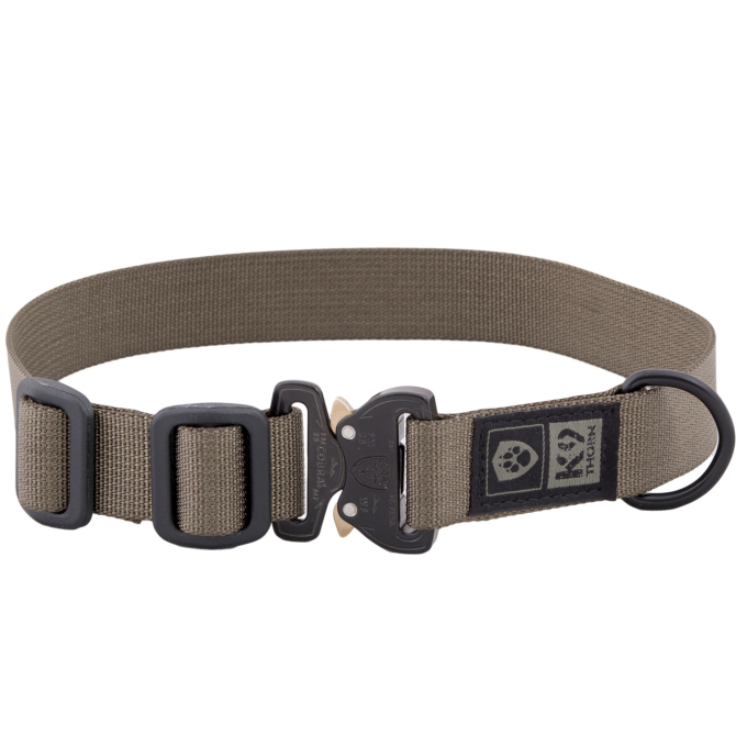 K9 THORN AustriAlpin One Dog Collar - Olive