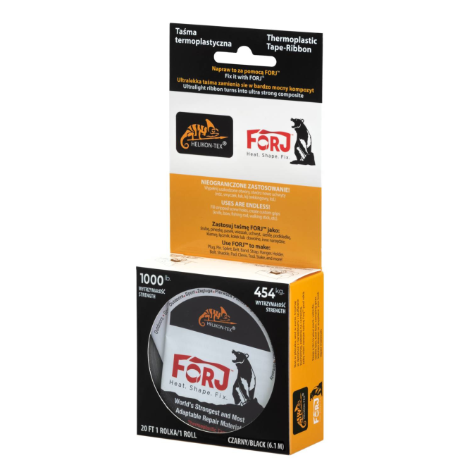 Forj Thermoplastic Tape Ribbon - Black