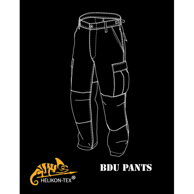 Men's trousers MMB - US BDU - Black - 200500_SCHWARZ - Metalshop.us