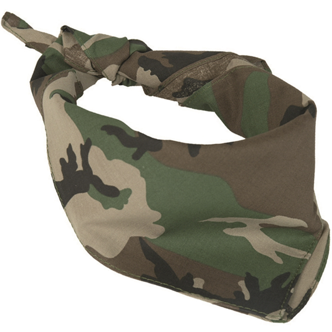 Mil-Tec Bandana - Woodland (12605020)