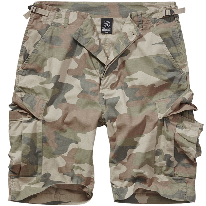 Brandit BDU Ripstop Shorts - Light Woodland (2019-107)