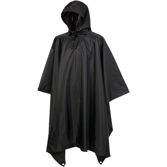 Brandit Ripstop Rain Poncho - Black (3169-2)