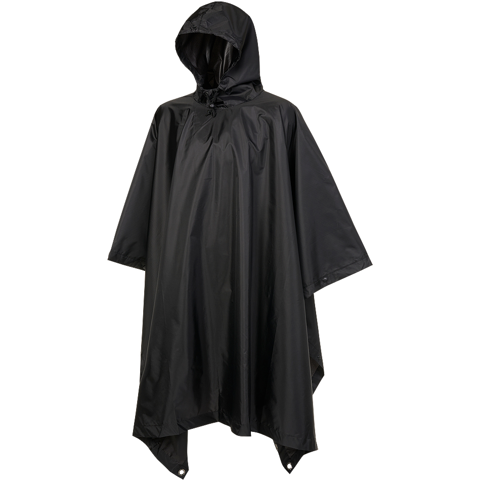 rains poncho black