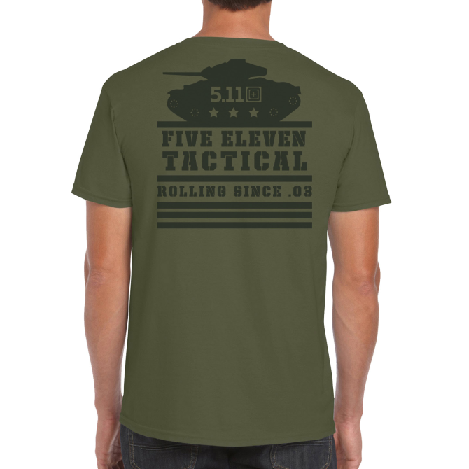 5.11 Rolling Panzer T-shirt - Military Green (41246-225)