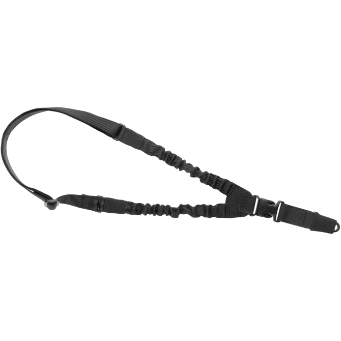 Claw Gear One Point Elastic Support Sling Snap Hook - Black