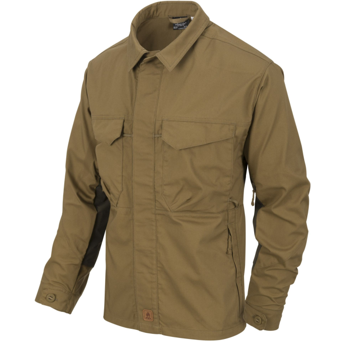 Helikon Woodsman Bushcraft Shirt - Coyote / Taiga Green