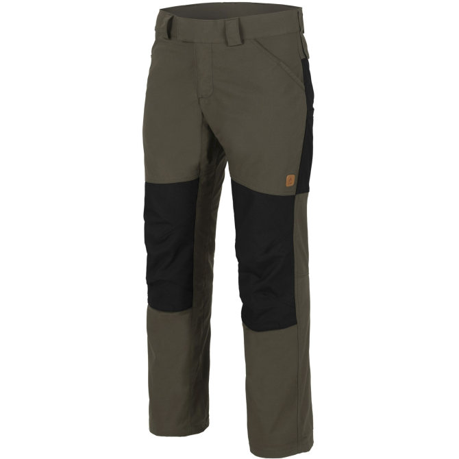 Helikon Woodsman Bushcraft Pants - Taiga Green / Black