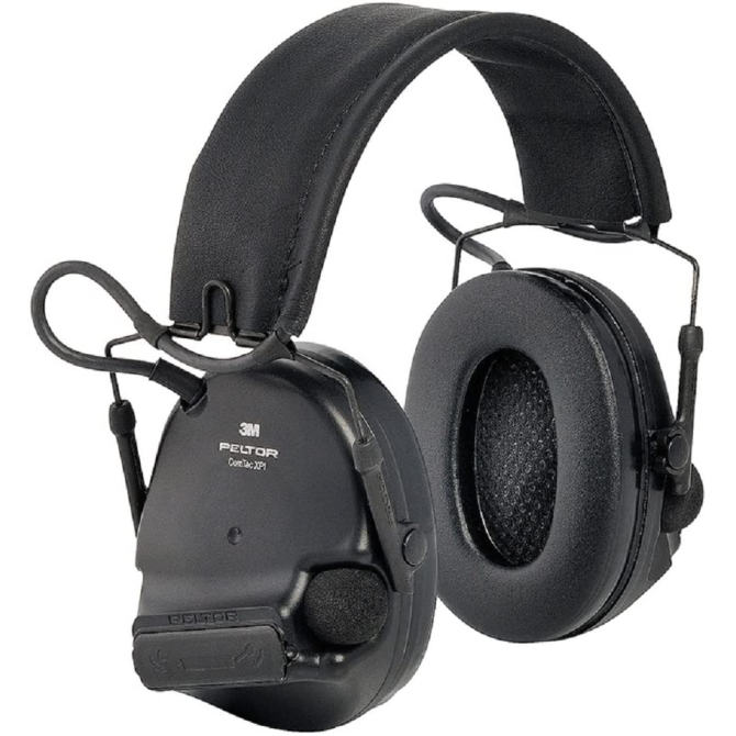 3M Peltor ComTac XPI Standard Active Earmuffs - Black