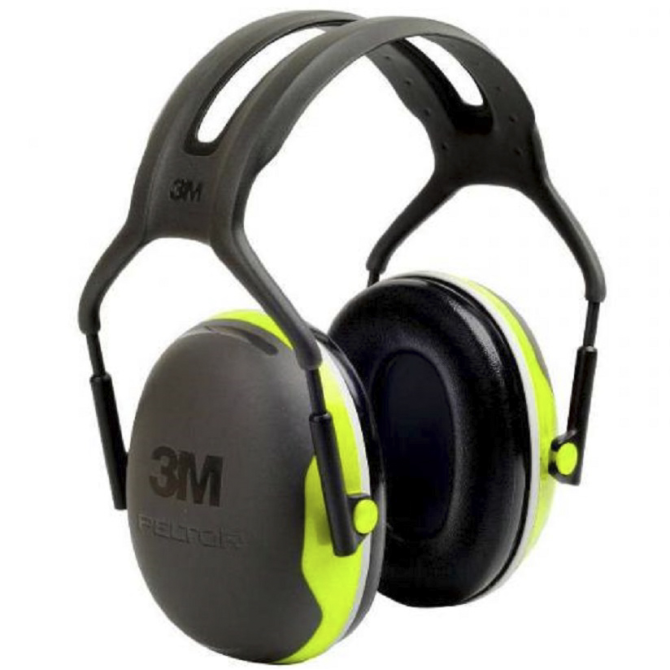 3M Peltor X4 Passive Earmuffs - Black