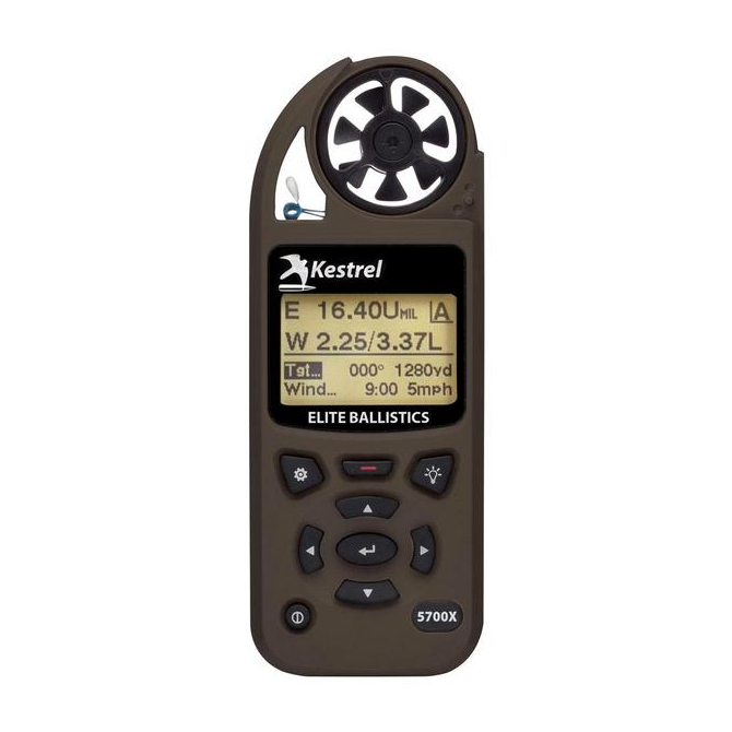 Kestrel 5700 Elite Shooter's Weather Meter Bluetooth LINK -  Applied Ballistics - Tan