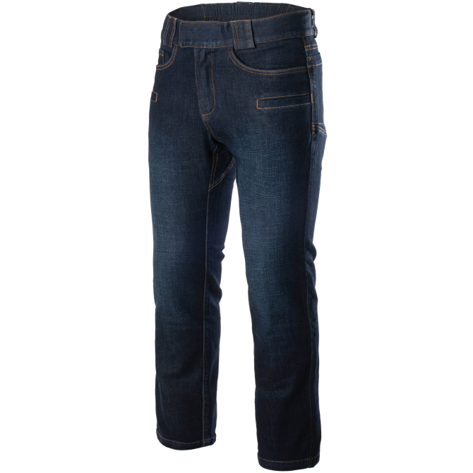 Helikon Greyman Tactical Jeans Slim - Denim Mid - Dark Blue