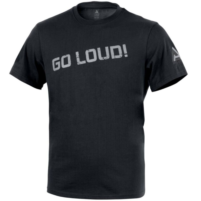 Direct Action Go Loud Logo T-Shirt v.3 - Black