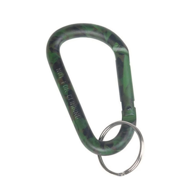 Mil-Tec Camo Aluminum Carabiner - 60 mm (15923060)