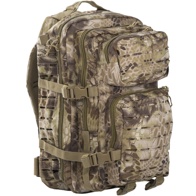 Mil-Tec Large Assault Pack Laser Cut - Mandra Tan (14002783)