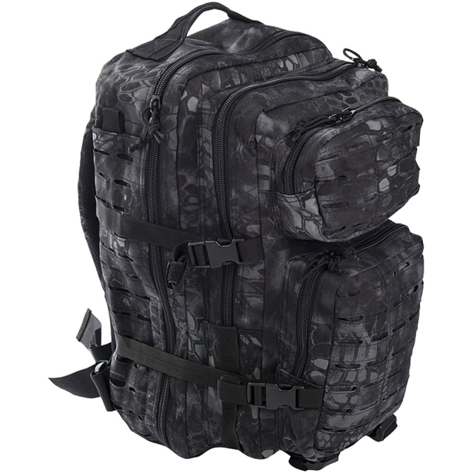 Mil-Tec Large Assault Pack Laser Cut - Mandra Night (14002785)