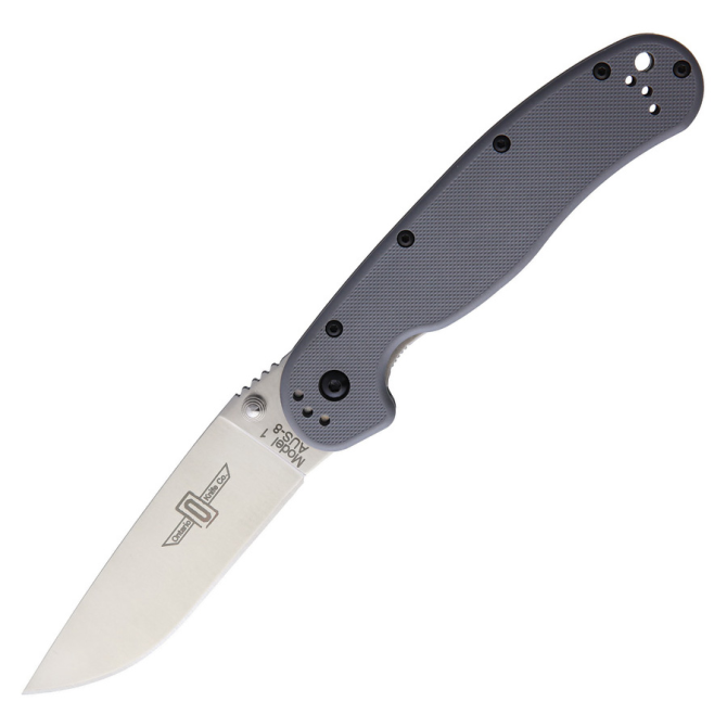 Ontario RAT-1 Folder Silver Plain Grey - 8848GY