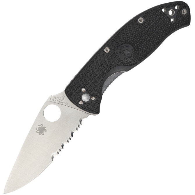 Spyderco Tenacious FRN Combo Edge (C122PSBK)