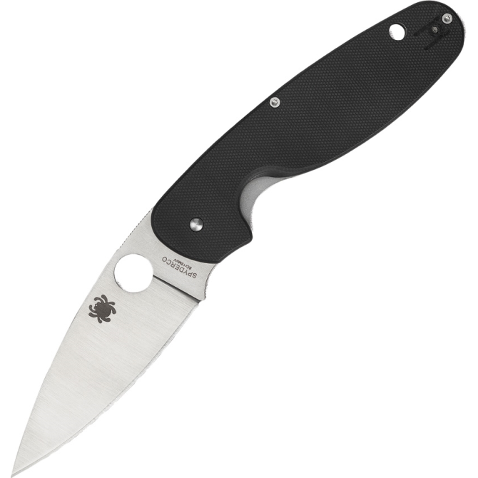 Spyderco Emphasis G10 Plain Edge Knife (C245GP)