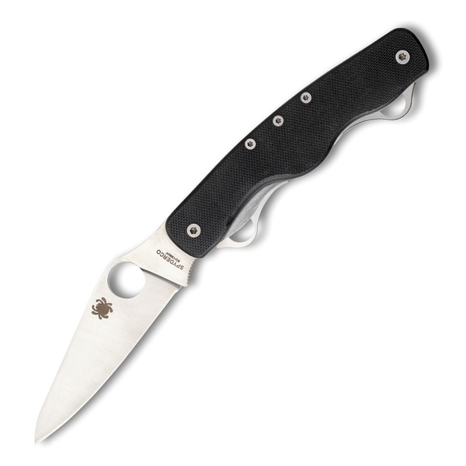 Spyderco ClipiTool Standard G10 Plain Edge Knife (C208GP)